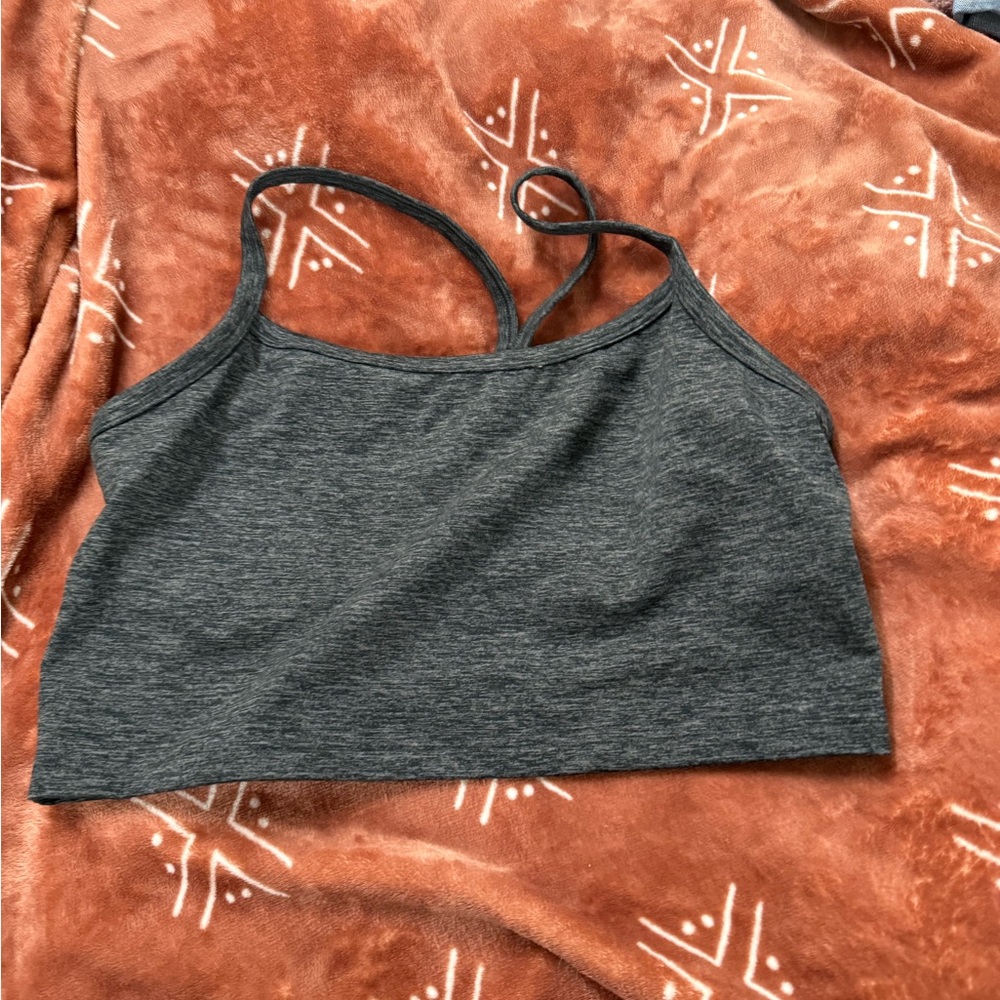 Gray aerie “offline” sports bra